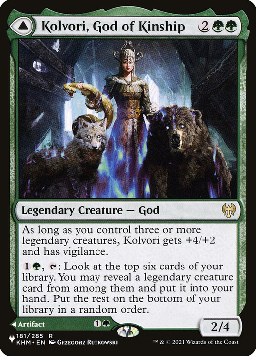 Kolvori, God of Kinship // The Ringhart Crest Full hd image