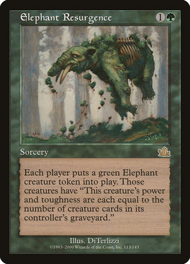 Elephant Resurgence | Magic: the Gathering MTG Cards