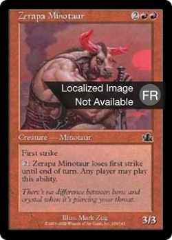 Minotaure zérapian
