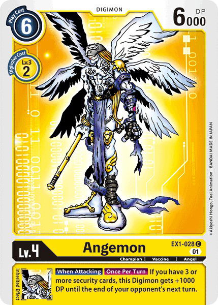 Angemon EX1-028 Crop image Wallpaper