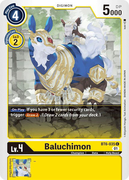 Baluchimon BT6-035 Crop image Wallpaper