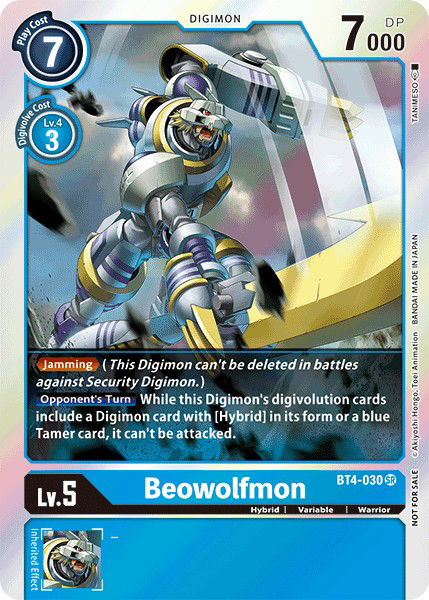 Beowolfmon BT4-030 Crop image Wallpaper