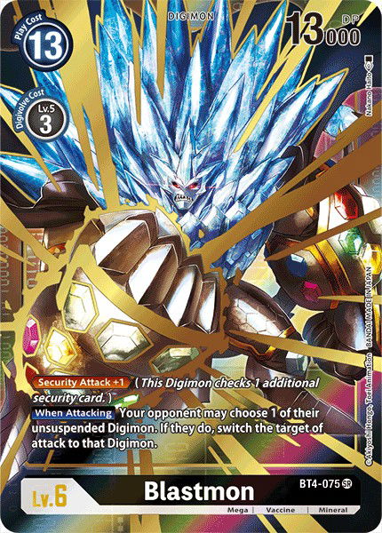 Blastmon BT4-075 Crop image Wallpaper