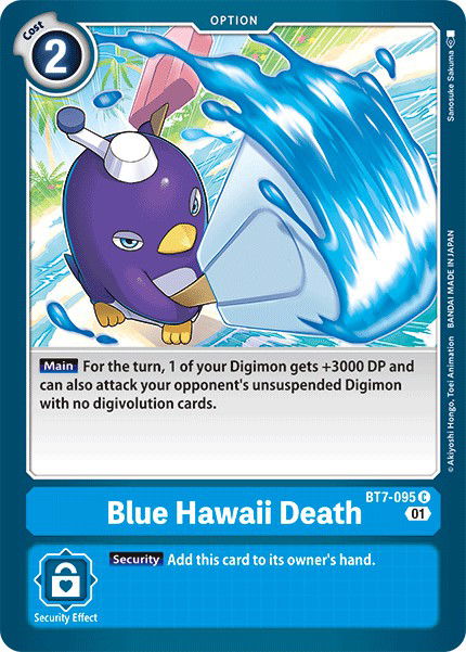 Blue Hawaii Death BT7-095 Crop image Wallpaper