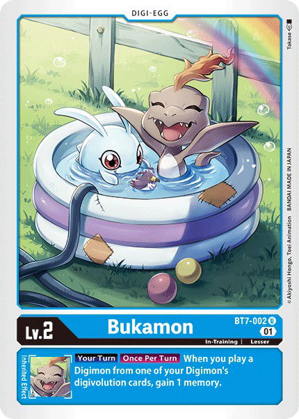 Bukamon BT7-002 Crop image Wallpaper