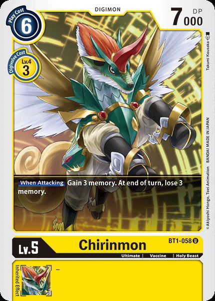 Chirinmon BT1-058 Crop image Wallpaper