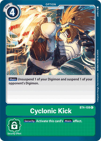 Cyclonic Kick BT4-108 Crop image Wallpaper