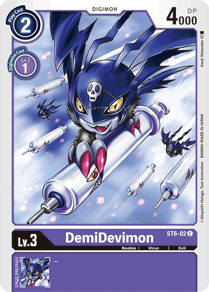 DemiDevimon ST6-02 Crop image Wallpaper