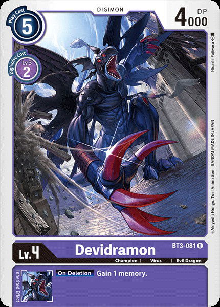 Devidramon BT3-081 Crop image Wallpaper