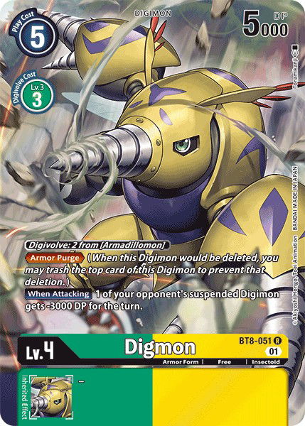 Digmon BT8-051 Crop image Wallpaper