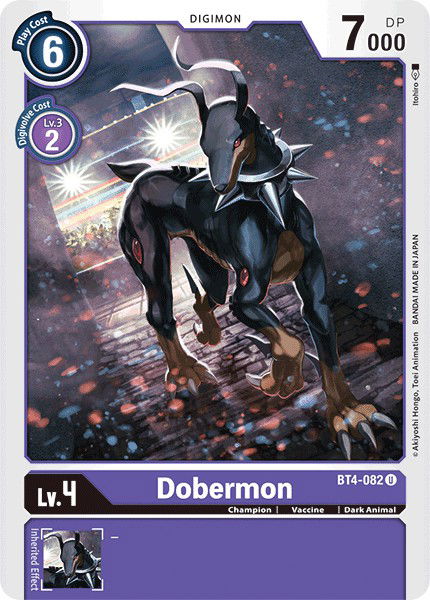 Dobermon BT4-082 Crop image Wallpaper