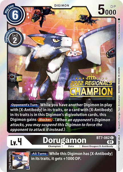 Dorugamon BT7-062 Crop image Wallpaper