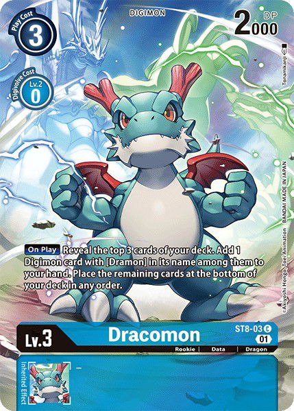 Dracomon ST8-03 Crop image Wallpaper