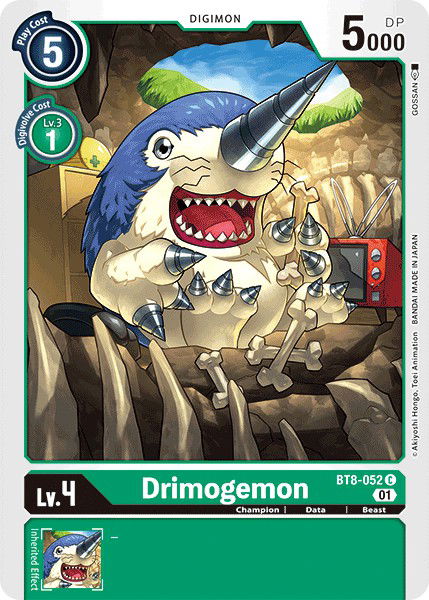 Drimogemon BT8-052 Crop image Wallpaper