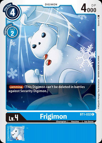 Frigimon BT1-032 Crop image Wallpaper