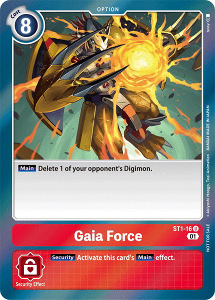 Gaia Force ST1-16 Crop image Wallpaper