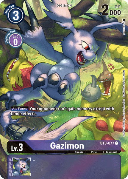 Gazimon BT3-077 Crop image Wallpaper