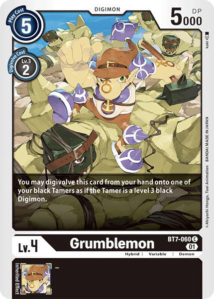 Grumblemon BT7-060 Crop image Wallpaper