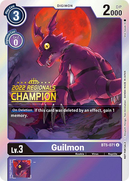 Guilmon BT5-071 Crop image Wallpaper