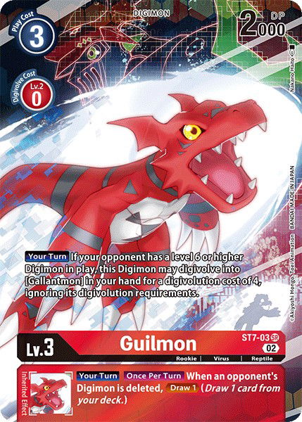 Guilmon ST7-03 Crop image Wallpaper