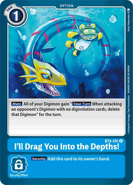 I'll Drag You Into the Depths! BT4-101 Crop image Wallpaper