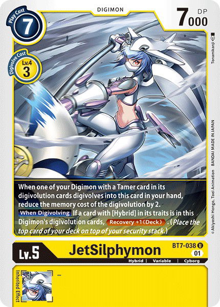 JetSilphymon BT7-038 Crop image Wallpaper