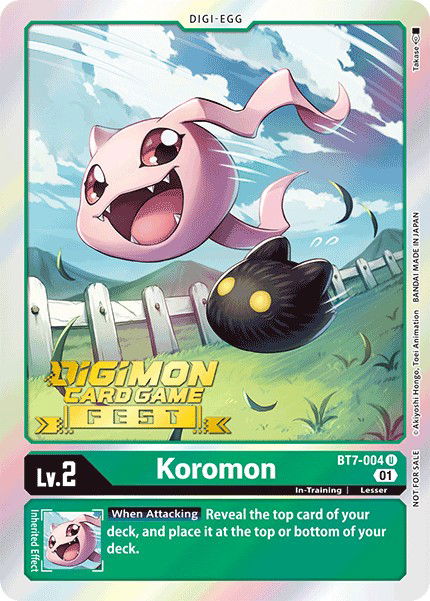 Koromon BT7-004 Crop image Wallpaper