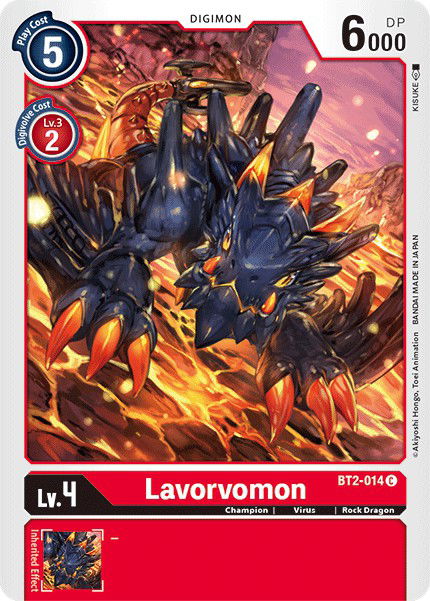 Lavorvomon BT2-014 Crop image Wallpaper