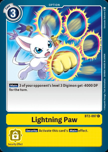 Lightning Paw BT2-097 Crop image Wallpaper