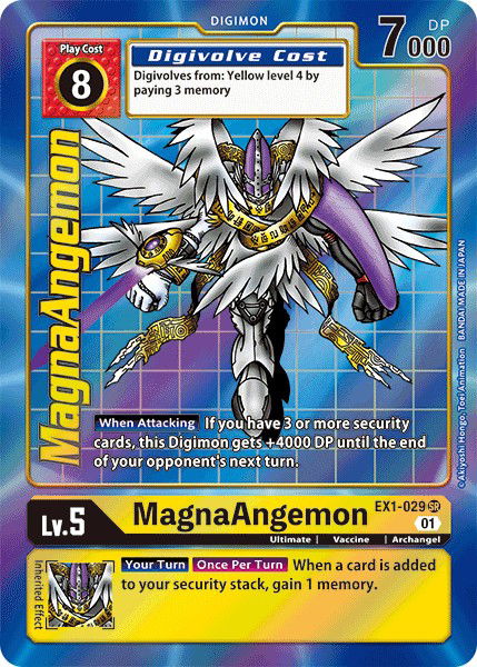 MagnaAngemon EX1-029 Crop image Wallpaper