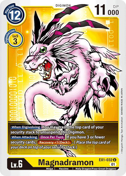 Magnadramon EX1-032 Crop image Wallpaper