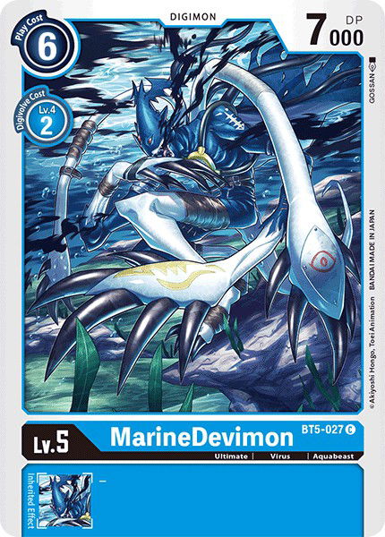 MarineDevimon BT5-027 Crop image Wallpaper