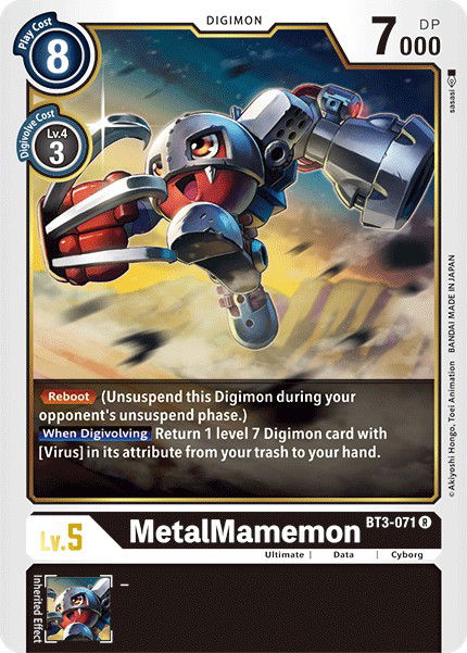 MetalMamemon BT3-071 Crop image Wallpaper