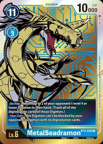 MetalSeadramon BT2-030 Crop image Wallpaper