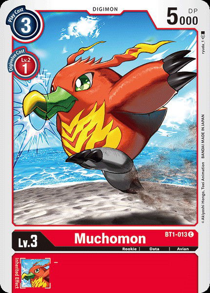 Muchomon BT1-013 Crop image Wallpaper