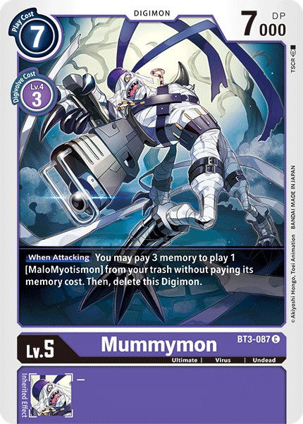 Mummymon BT3-087 Crop image Wallpaper