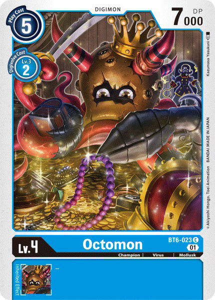 Octomon BT6-023 Crop image Wallpaper