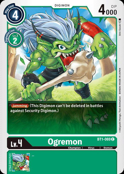 Ogremon BT1-069 Crop image Wallpaper