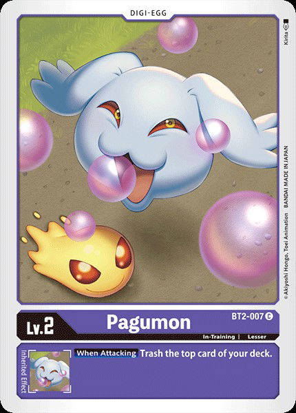 Pagumon BT2-007 Crop image Wallpaper