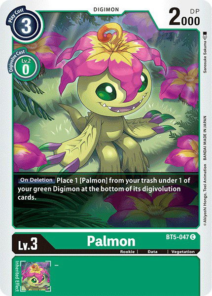 Palmon BT5-047 Crop image Wallpaper