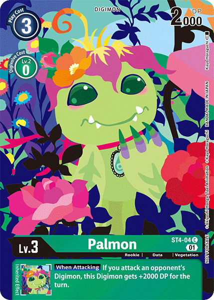 Palmon ST4-04 Crop image Wallpaper