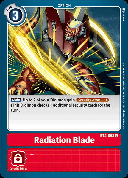 Radiation Blade BT2-092 Crop image Wallpaper