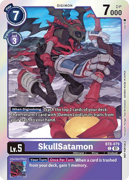 SkullSatamon BT8-079 Crop image Wallpaper