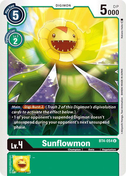 Sunflowmon BT4-054 Crop image Wallpaper