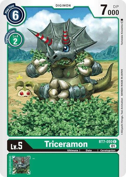 Triceramon BT7-050 Crop image Wallpaper