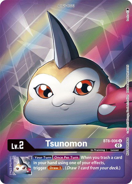 Tsunomon BT6-006 Crop image Wallpaper