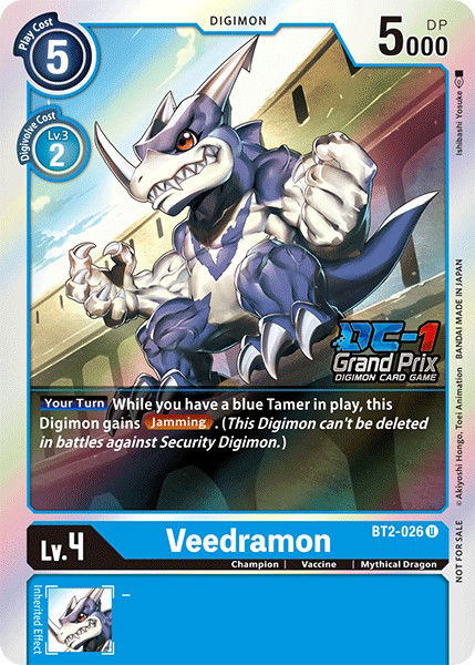 Veedramon BT2-026 Crop image Wallpaper