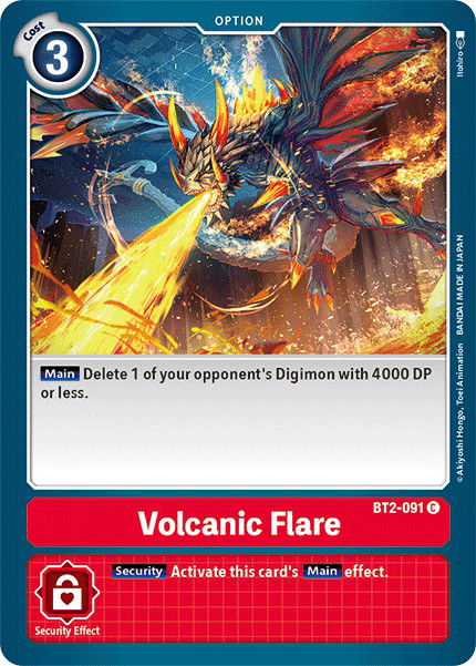 Volcanic Flare BT2-091 Crop image Wallpaper