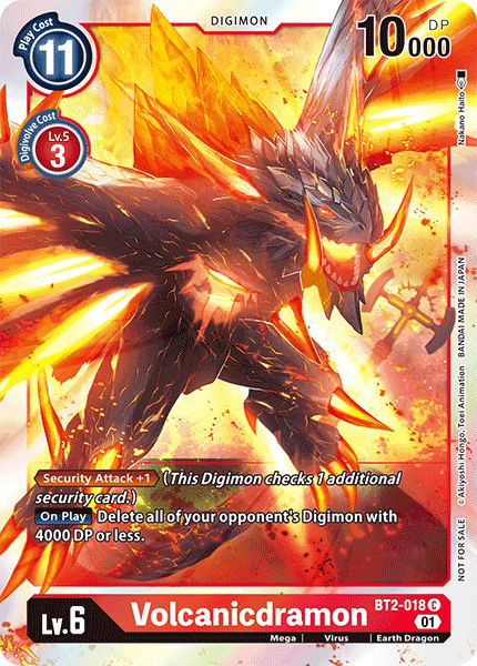 Volcanicdramon BT2-018 Crop image Wallpaper