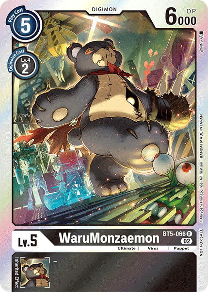 WaruMonzaemon BT5-066 Crop image Wallpaper